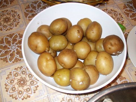 cartofi fierti