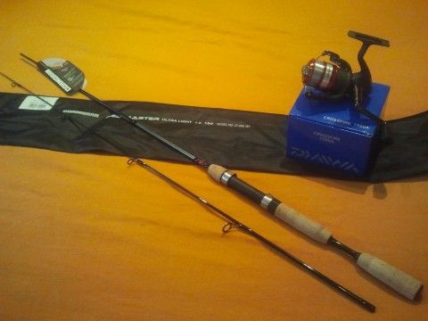 Lanseta Cormoran Red Master si Mulineta Daiwa Crossfire 1500A