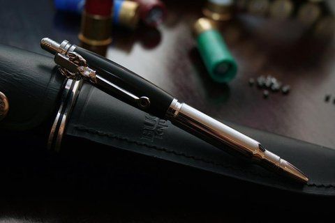 Bullet Cartridge Gold Pen